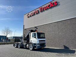 DAF CF 85 410 6X2 + HIAB 422EP-5 HIPRO TREKKER/SATT...