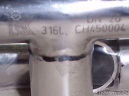 Edelstahl DN40 / DN20