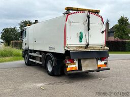 MAN TGM 18.340 BEKKER LaGram/FAUN RAIL SWEEPER/Eise...