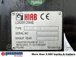 Mercedes-Benz Atego 818 L 4x2, Kran Hiab X-Duo 078 BS-2, 2x AHK