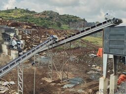 Polygonmach 350 tons per hour stationary crushing, screenin...