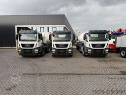 MAN TGS 33.460 6x4 +Mixeroplegger 12 m3 De Buf Euro 6