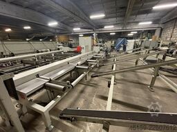 Weinig E6 infeed + A5 outfeed + stacker