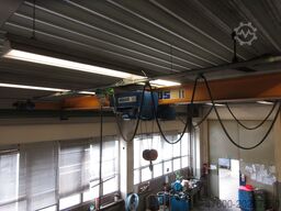 ABUS Hallenkran Brückenkran Kran ELV 1to Seilzug 1000Kg Spur 6550mm Laufschienen