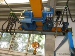 ABUS Hallenkran Brückenkran Kran ELV 1to Seilzug 1000Kg Spur 6550mm Laufschienen