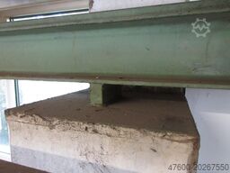 ABUS Hallenkran Brückenkran Kran ELV 1to Seilzug 1000Kg Spur 6550mm Laufschienen