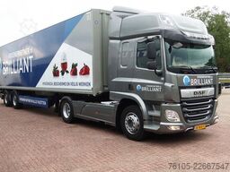 DAF CF 370 FT Trekker+Krone stuur as trailer. 2 Asser
