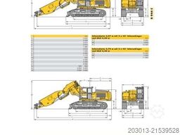 LIEBHERR R944C T Kettenbagger 43 Ton Tunnel 9.900 h