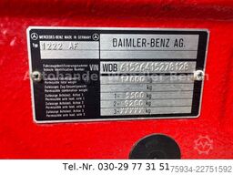 MERCEDES-BENZ MB 1222 AF LF 20 Tank 1800l + 200l Schaum