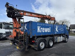 Volvo FM12 420 6X2 Kipper mit Kran Atlas 170.2