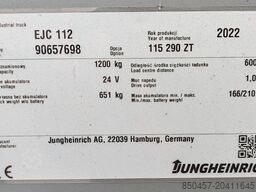 Jungheinrich EJC 112 2022y/ 1064mh/ 2.9m
