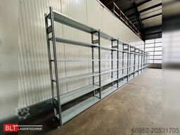 ca. 13 lfm Gebrauchtes SSI Schäfer R3000 Fachbodenregal Werkstattregale Handlager