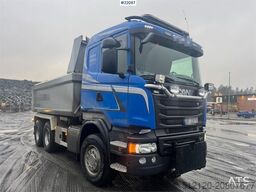 Scania R560 6x4 tipper truck, snow plough equipped, with