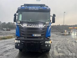 Scania R560 6x4 tipper truck, snow plough equipped, with