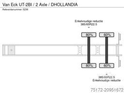 Van Eck UT-2BI / 2 Axle /  DHOLLANDIA