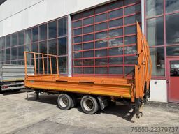 Blomenröhr 896/14000  14 t Tandem 2 Seiten Kipper   Tieflader
