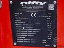 Niftylift HR21 HYBRIDE 4x4 Valid Inspection, Hybrid, 4x4 Dri