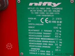 Niftylift HR21 HYBRIDE 4x4 Valid Inspection, Hybrid, 4x4 Dri
