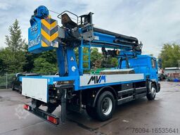 MAN 18.260 4x2 Montagekran 35m SEILWINDE