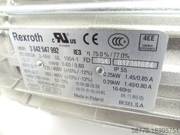 Rexroth 3SIEK63-4C2/339 MNR 3842547992 Getriebe SN: 754B17355492