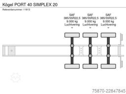 Kögel PORT 40 SIMPLEX 20