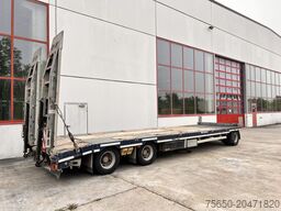 Müller Mitteltal D3  3 Achs Tieflader 9 m, Verzinkt, Wenig Benutzt