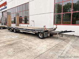 Müller Mitteltal D3  3 Achs Tieflader 9 m, Verzinkt, Wenig Benutzt