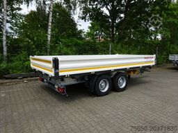 Möslein TTD 11 Weiß neuer Tandem 3- Seitenkipper Tieflader-- Neufahrzeug --