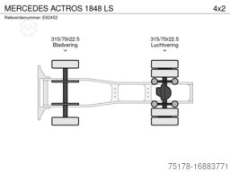 MERCEDES ACTROS 1848 LS