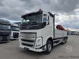 VOLVO FH 500 6X2 EURO6, RETARDER, PRITSCHE, PALFINGER PK22002-EH