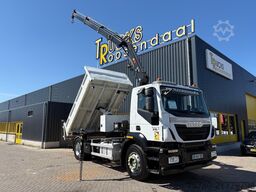 Iveco Stralis 190E31 + HIAB 111 B-2 HIDUO + 3 SIDE TI...