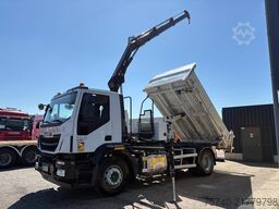 Iveco Stralis 190E31 + HIAB 111 B-2 HIDUO + 3 SIDE TI...