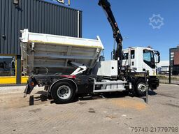 Iveco Stralis 190E31 + HIAB 111 B-2 HIDUO + 3 SIDE TI...