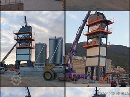 Polygonmach 160 tph mobile asphalt plant