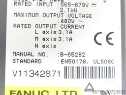 Fanuc A06B-6127-H202 Modul SV 10/10HV SN V11342871