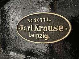 Karl Krause Hot Stamping press