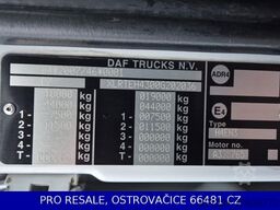 DAF XF 480 FT MEGA LD SSC EURO 6 + PARKCLIMA