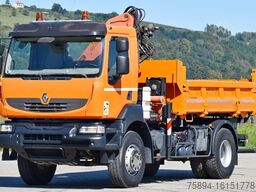 RENAULT KERAX 370 DXI* KIPPER 3,70m *PK 15500 + FUNK*TOP