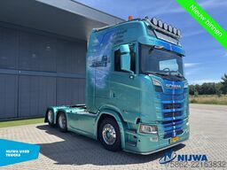 Scania S 660 6x2 Showtruck V8 + Schuifschotel