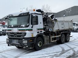MERCEDES-BENZ ACTROS 3336 6x4 Kipper Kran HIAB 144 B-3
