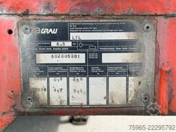 FLOOR FLO-14-30-H DRUM BRAKES STEERING AXLE FLATBED HO