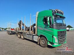 Volvo FH500 6X4 Holztransporter Kesla Ladekrank