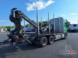 Volvo FH500 6X4 Holztransporter Kesla Ladekrank