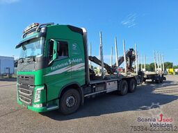 Volvo FH500 6X4 Holztransporter Kesla Ladekrank