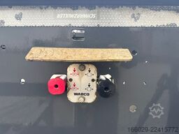 SCHWARZMÜLLER Holz Auflieger mit Schemel und Rungen TÜV NEU