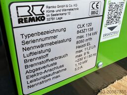 Remko CLK 120 mit Ölbrenner