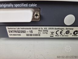 Sartorius Tare ENTRIS2202-1S Balance Sartorius Tare ENTRIS2202-1S Balance