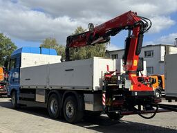 MAN TGX 26.470 Euro 6 Abrollkipper mit Ladekran