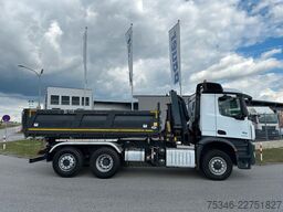 MERCEDES-BENZ Arocs 2545 Kipper/Kran/6x4-4/Lenkachse/128 tkm