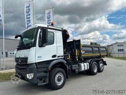 MERCEDES-BENZ Arocs 2545 Kipper/Kran/6x4-4/Lenkachse/128 tkm